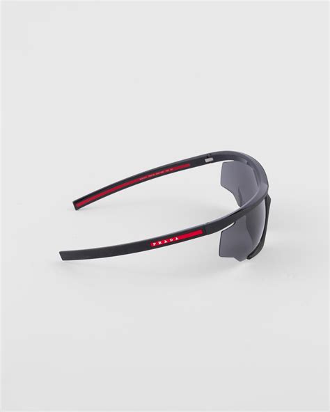 prada sps 04e oal-1v1 72013 125|Slate Lenses Prada Linea Rossa Impavid sunglasses .